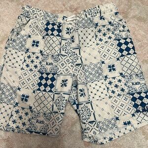 Kith mosaic swim shorts